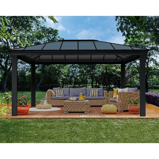 Imagine Pavilion grădină, Gazebo Dallas 3.6x5x2.7 m - Canopia