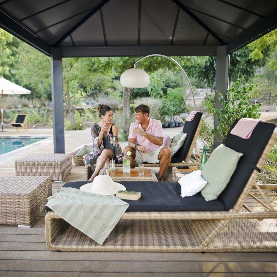 Imagine Pavilion grădină, Gazebo Dallas 3.6x6.1x2.7 m - Canopia