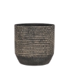 Imagine Ghiveci rotund negru, Jack, 19.5x18.5, Mica Decorations
