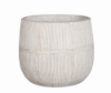 Imagine GHIVECI ROTUND GRI, OLAF  H20 cm  D22,5 cm