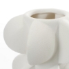 Imagine Vaza ceramica, alba, 12x23,5 cm, Mica Decorations
