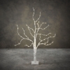 Imagine Pom artificial mesteacan alb, 96 led-uri, 50x60cm, Luca Lighting