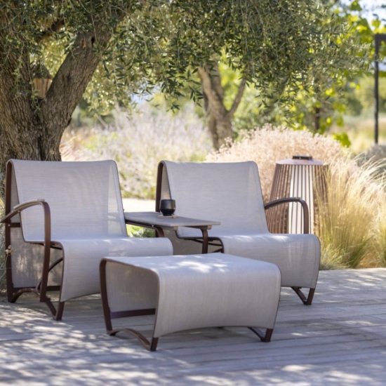 Imagine SCAUN CORTEN BEJ, LES JARDINS