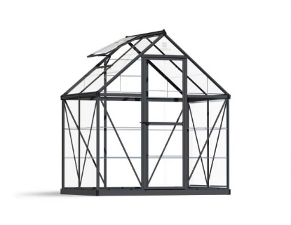 Imagine Sera din policarbonat  Harmony 1.85 X 1.26m Palram -GRI - Canopia