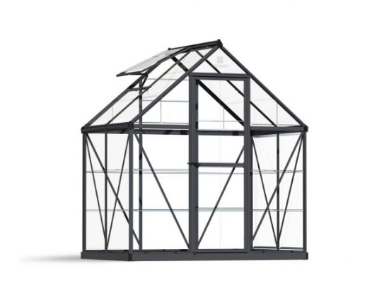 Imagine Sera din policarbonat  Harmony 1.85 X 1.26m Palram -GRI - Canopia