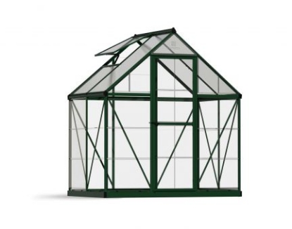 Imagine Sera din policarbonat  Hybrid 1.85 X 1.26m Palram-Verde- Canopia
