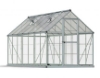 Imagine Sera din policarbonat  Hybrid 1.85 X 4.26m Palram -Argintiu- Canopia