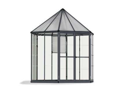 Imagine Sera din policarbonat  Oasis 2.12 X 2.45m Hexagon Palram- Canopia