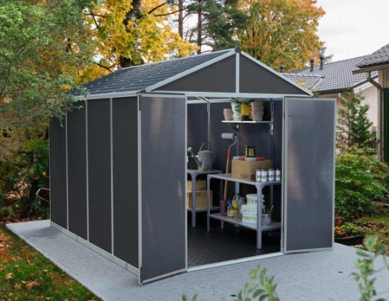 Imagine Casuta gradina Rubicon 2.37 X 3.03 m, Ultra-Durabila  - Canopia