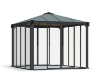 Imagine Foisor gradina inchis Ledro, 3x3 m, Canopia
