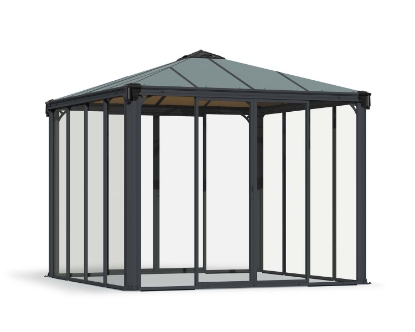 Imagine Foisor gradina inchis Ledro, 3x3 m, Canopia