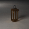 Imagine Lampa decorativa de exterior USB Cannes, aramiu, 42cm