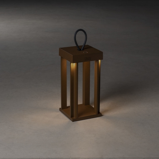 Imagine Lampa decorativa de exterior USB Cannes, aramiu, 42cm