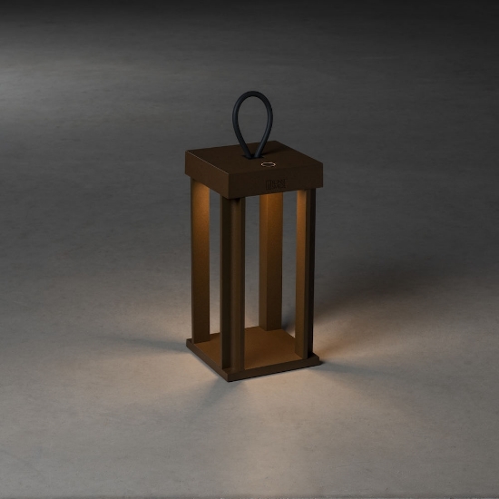 Imagine Lampa decorativa de exterior USB Cannes, aramiu, 42cm
