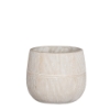Imagine GHIVECI ROTUND CREM, OLAF-M   H18,5 cm   D21 cm