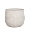 Imagine GHIVECI ROTUND CREM, OLAF-L  H20 cm   D22,5 cm