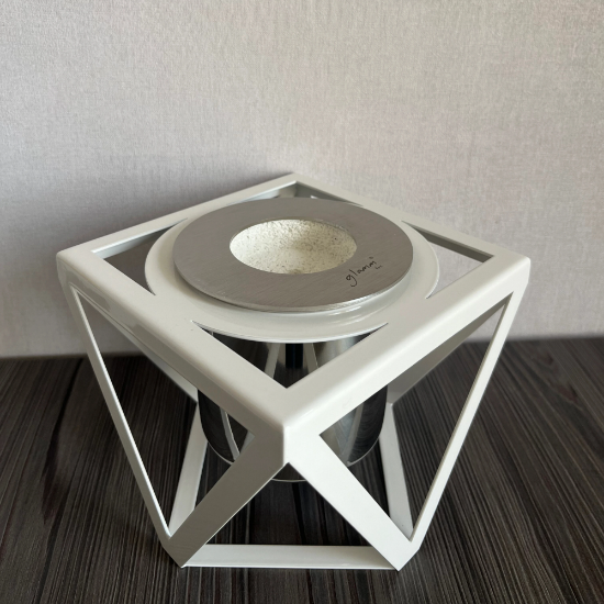 semineu-de-masa-cu-bioetanol-alb-glamfire