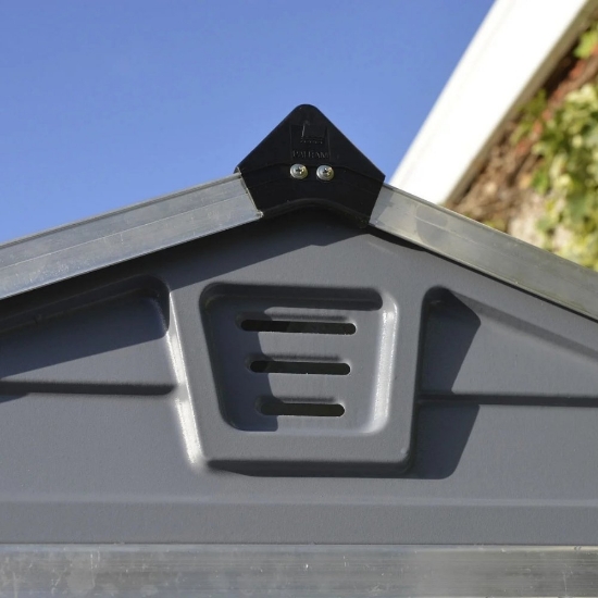 Imagine Casuta gradina Skylight 1.85 x 3.79 m, Canopia, GRI inchis