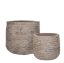 Imagine Ghiveci rotund Mount bej, 45x48.5cm, Mica Decorations