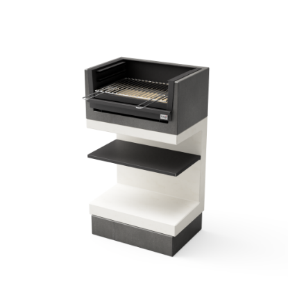 Imagine Grătar din beton și oțel, Kitaway Mini Grill, Tuozi