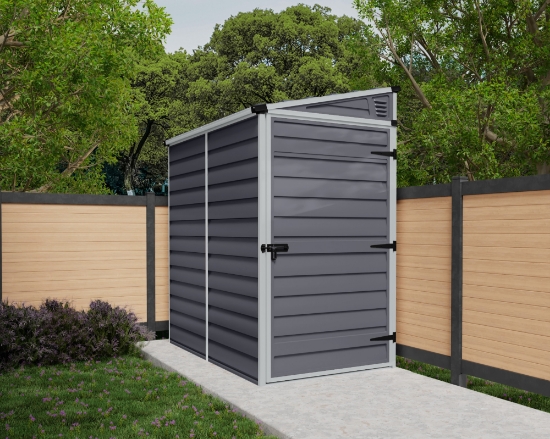 Imagine Casuta de gradina Canopia Pent 1.17 X 1.77 m Gri