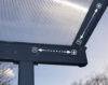 Imagine Pregola terasa Sierra 3X10.4 m, gri / transparent, Canopia