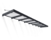 Imagine Copertina usa Canopia Sophia XL 7.5 x 1.40 m - Structura gri și panouri transparente