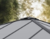 Imagine Carport auto din aluminiu, Canopia Colorado 4.3 x 4.3 m, Gri închis / Gri opac