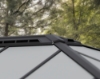 Imagine Carport auto din aluminiu Canopia Colorado 4.3x6.1m  - Gri închis / Gri opac