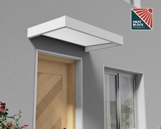 Imagine Copertina usa Sophia 0.95 X 1.6m, Structură albă și panouri albe