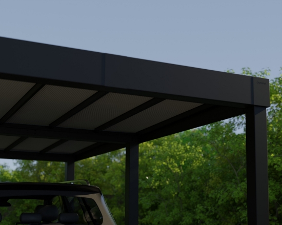Imagine CANOPIA | OSLO 6x6m CARPORT AUTO DUBLU 