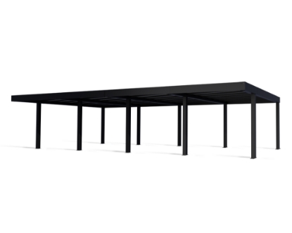 Imagine CANOPIA | OSLO 6x12m CARPORT auto DUBLU 