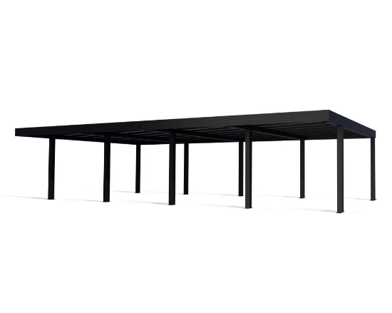 Imagine CANOPIA | OSLO 6x12m CARPORT auto DUBLU 