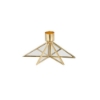 Imagine Suport lumanare in forma de stea, 12x12x6cm, auriu, House of Seasons