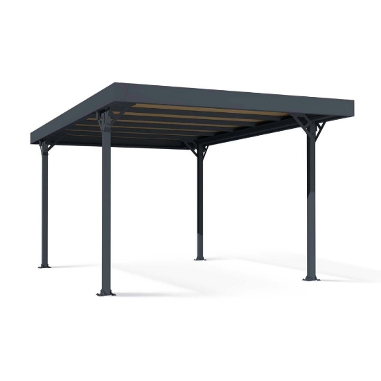 Imagine Carport auto Palma 5000 policarbonat - Canopia