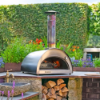 Imagine Cuptor pizza pe lemne, 60cm, Igneus Classico-Negru