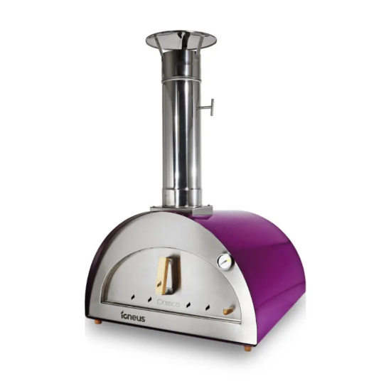 Cuptor pizza pe lemne, 60cm, Igneus Classico-Violet