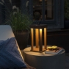 Imagine Lampa decorativa de exterior USB Cannes, aramiu, 42cm