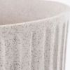 detaliu textura Ghiveci rotund teracota, alb, Dante, 30x27cm, Mica Decorations
