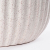 detaliu textura Ghiveci rotund teracota, alb, Dante, 30x27cm, Mica Decorations