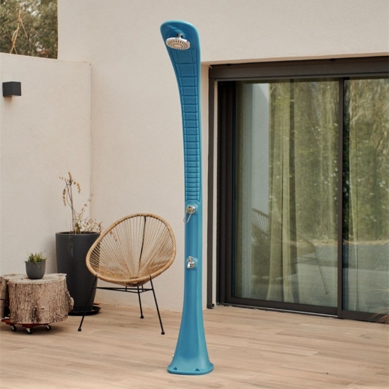 Imagine Dus solar Cobra 32L Albastru, Formidra, Eco-Friendly
