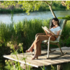 Imagine Fotoliu Relaxare Nardi Folio – Culoare Tabacco